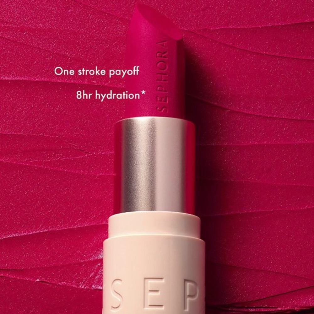 Sephora Collection Satin Hydrating Lipstick, (#19 Megawatt) (Orange) (NWT) - Picture 12 of 12